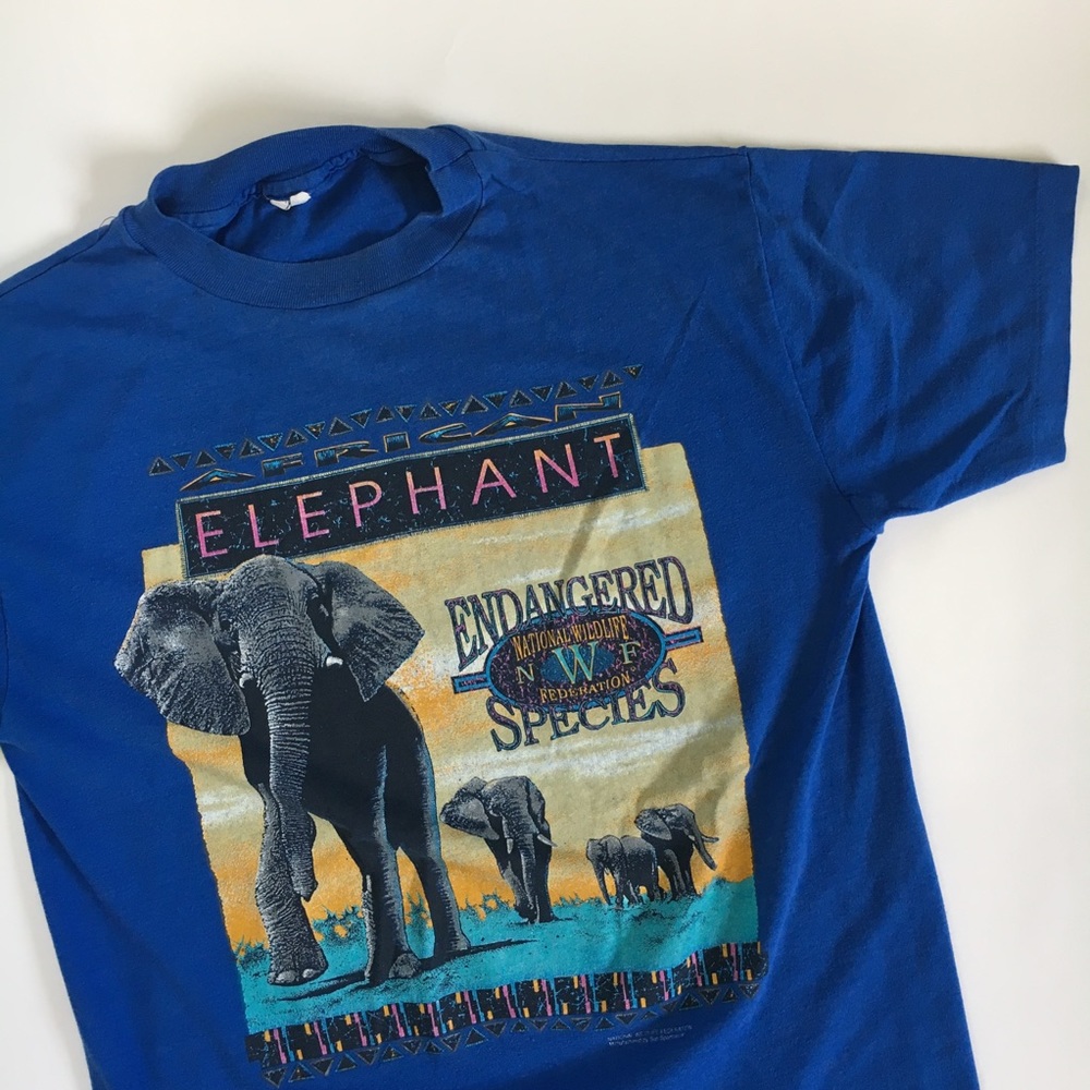 Vintage elephant tee